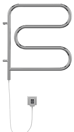 Электро 25 F-обр 600х600 поворотный Полотенцесушитель TERMINUS Череповец - фото 2